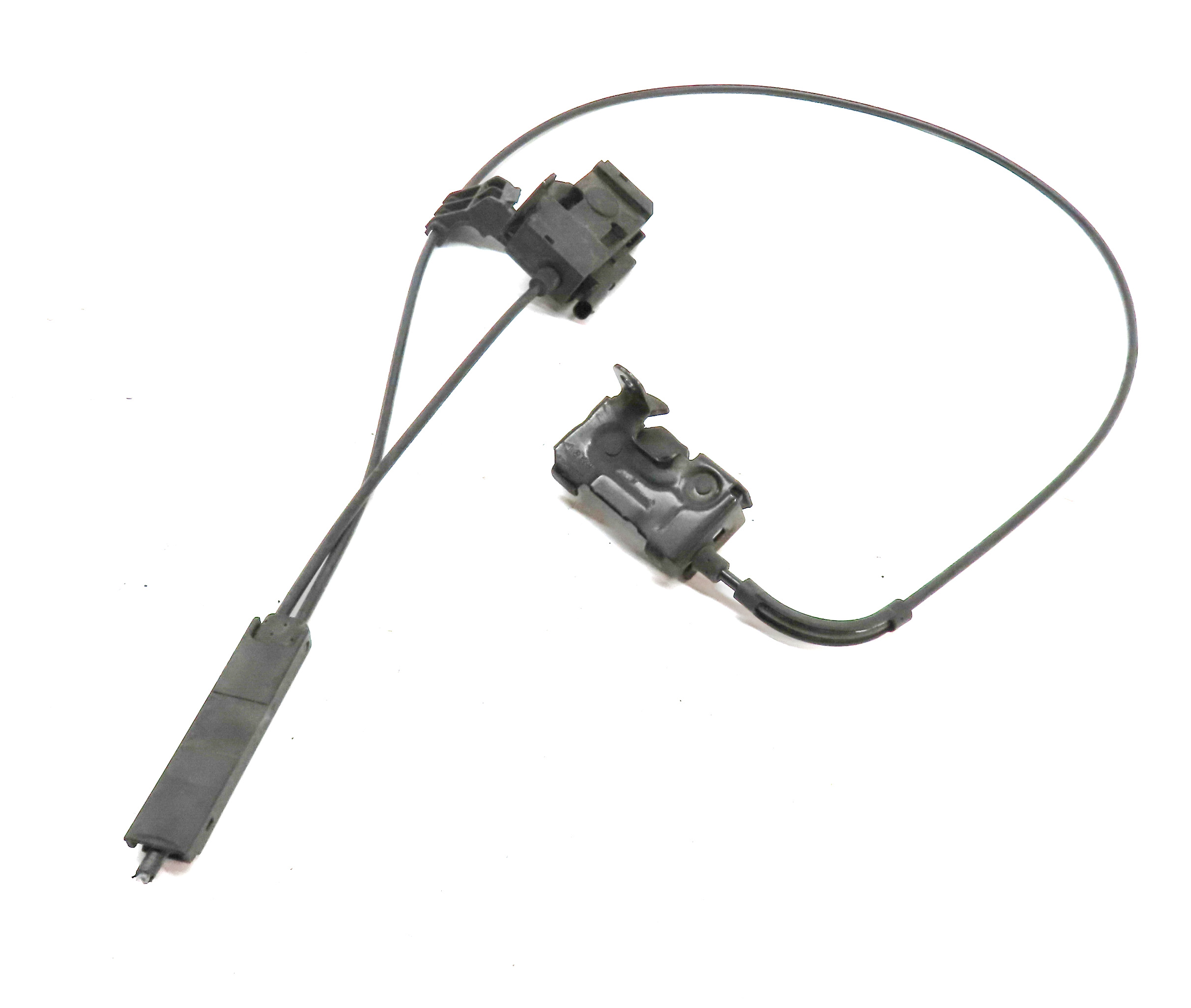 2013 MERCEDES C250 (W204) FRONT HOOD BONNET LID LOCK LATCH CABLE SET — exact item pictured